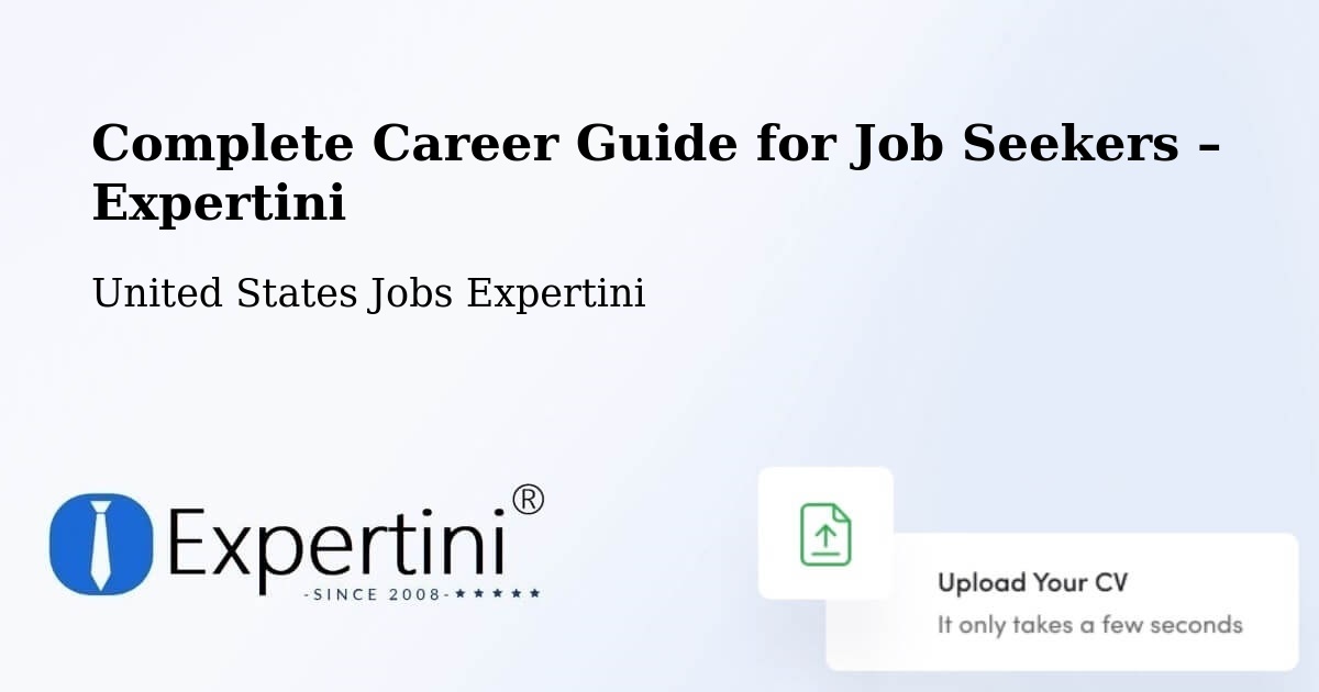 Career Guide for Job Seekers – New York - New York, United States Jobs Expertini