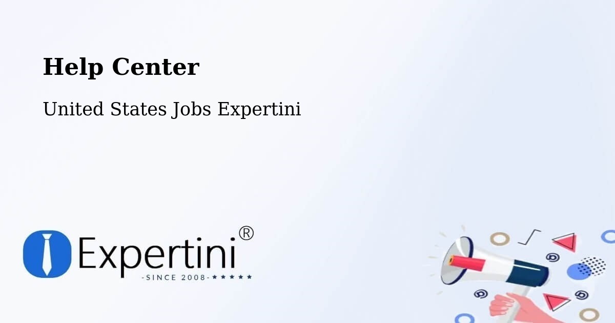 Help Center – New York - United States Jobs Expertini